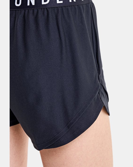 Women's UA Play Up 3.0 Shorts in Black image number 5